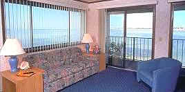 Sailport Resort Suite Living Room